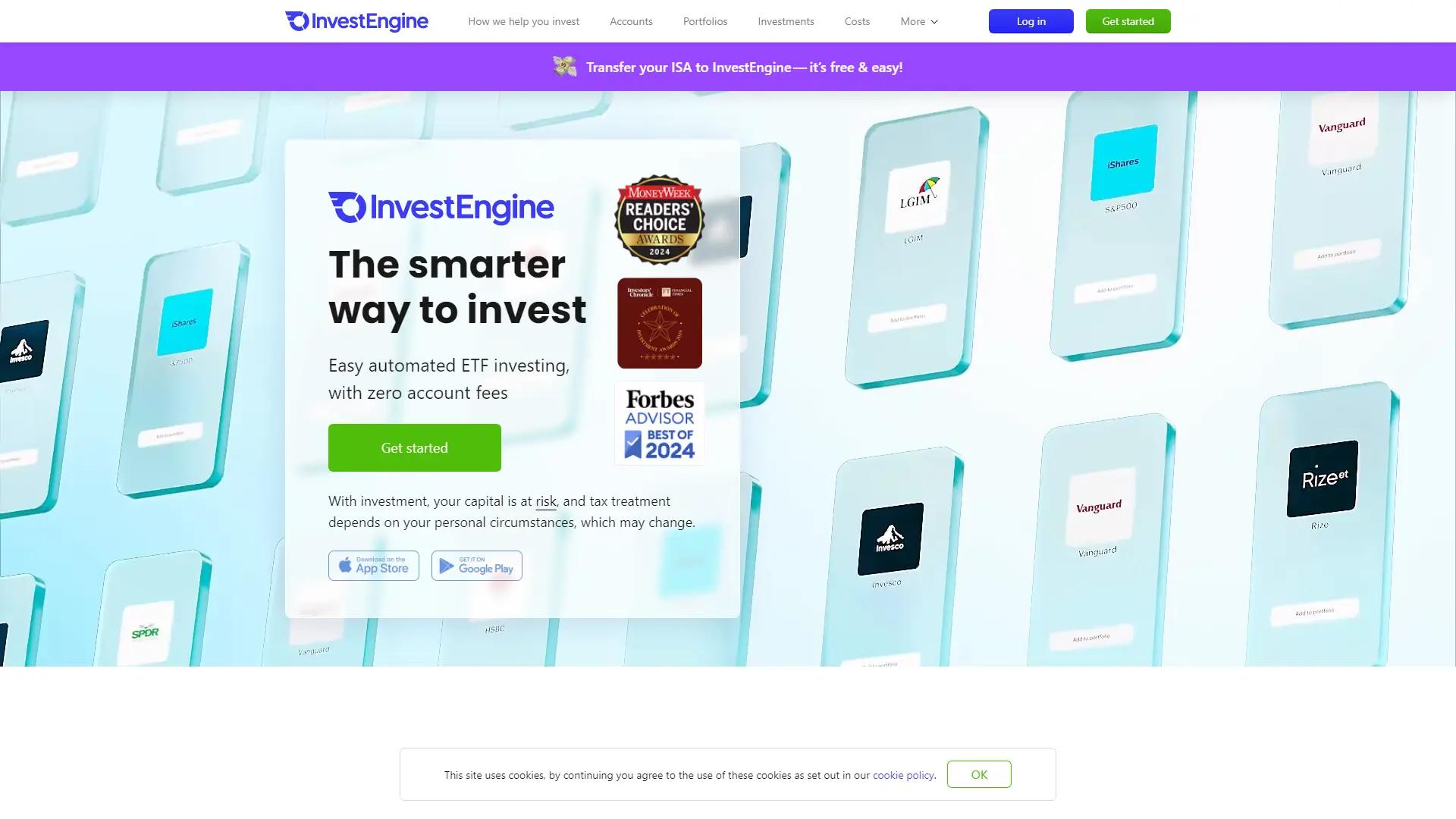 Investengine screenshot