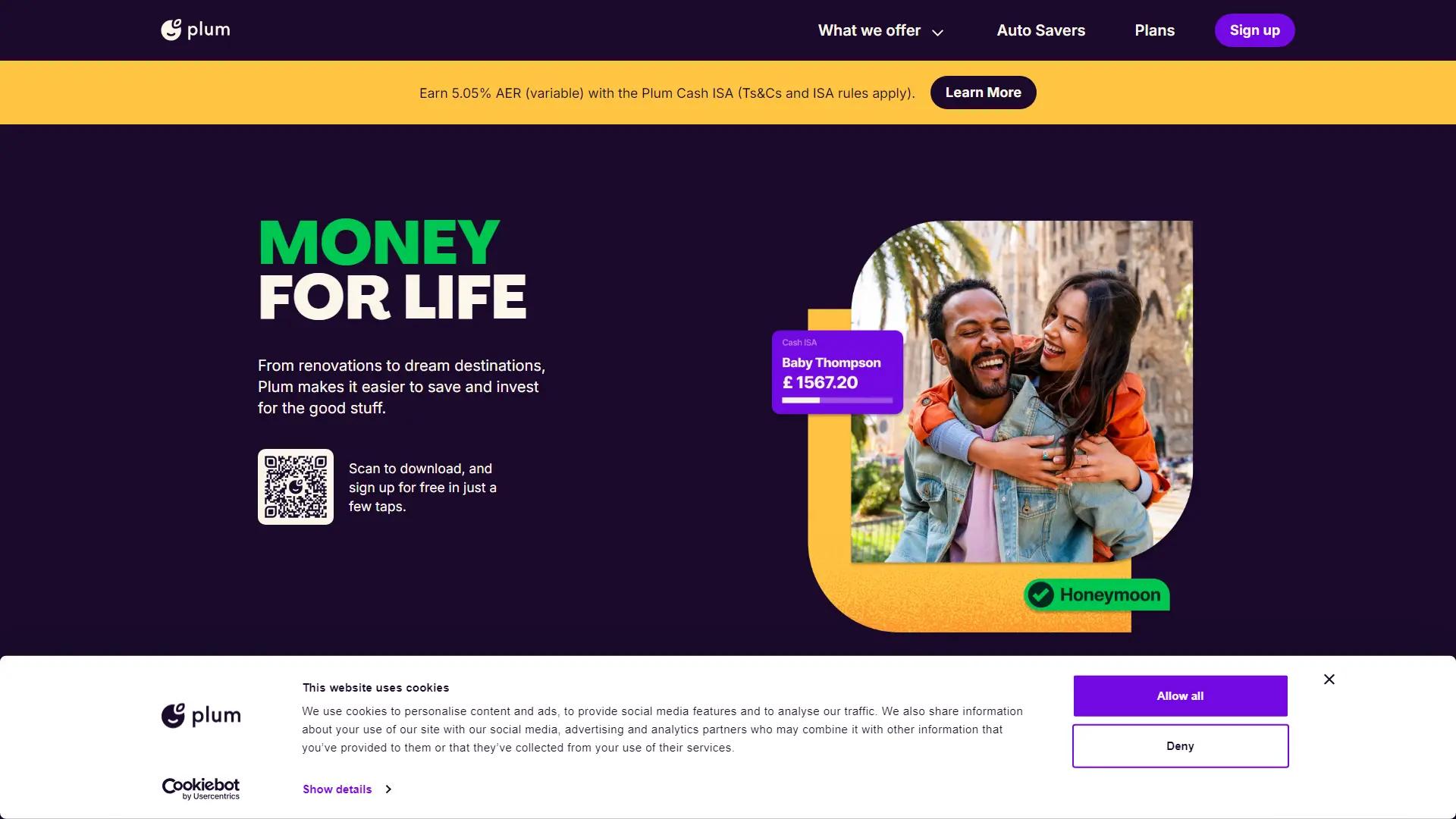 Withplum screenshot