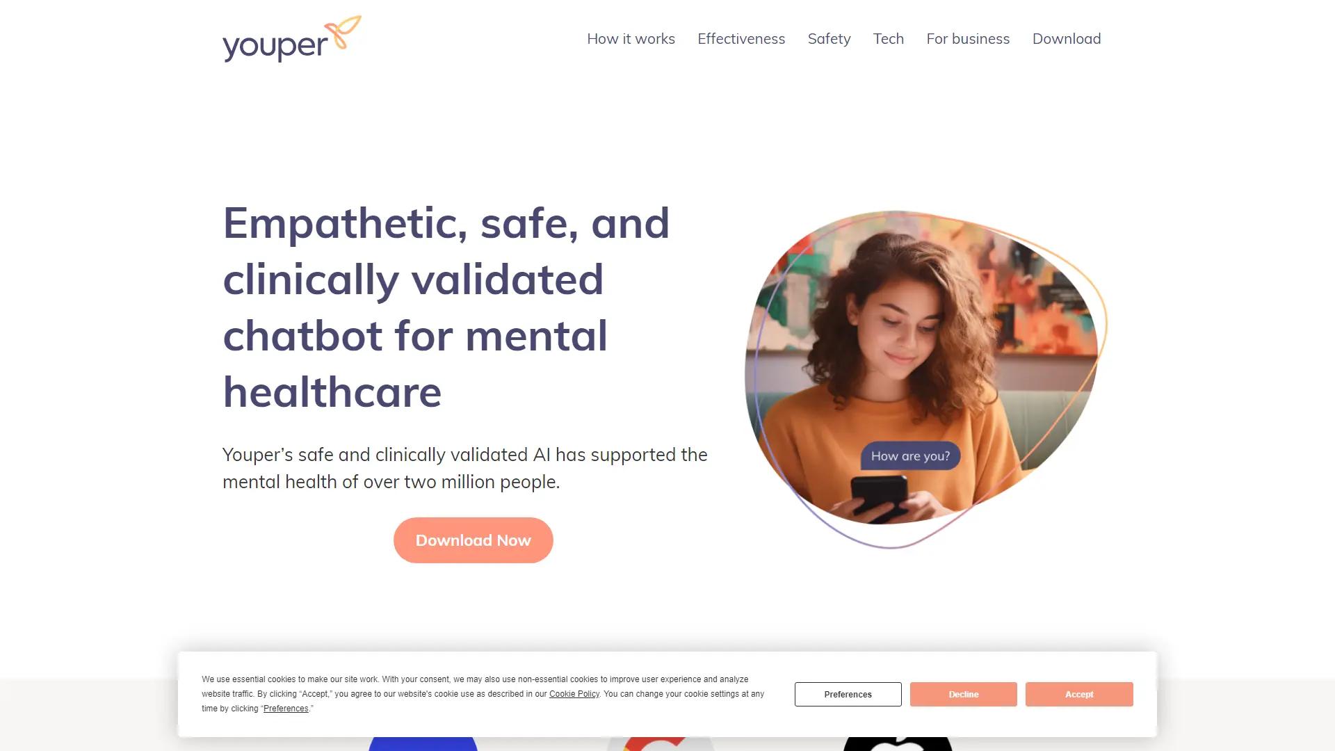 Youper screenshot