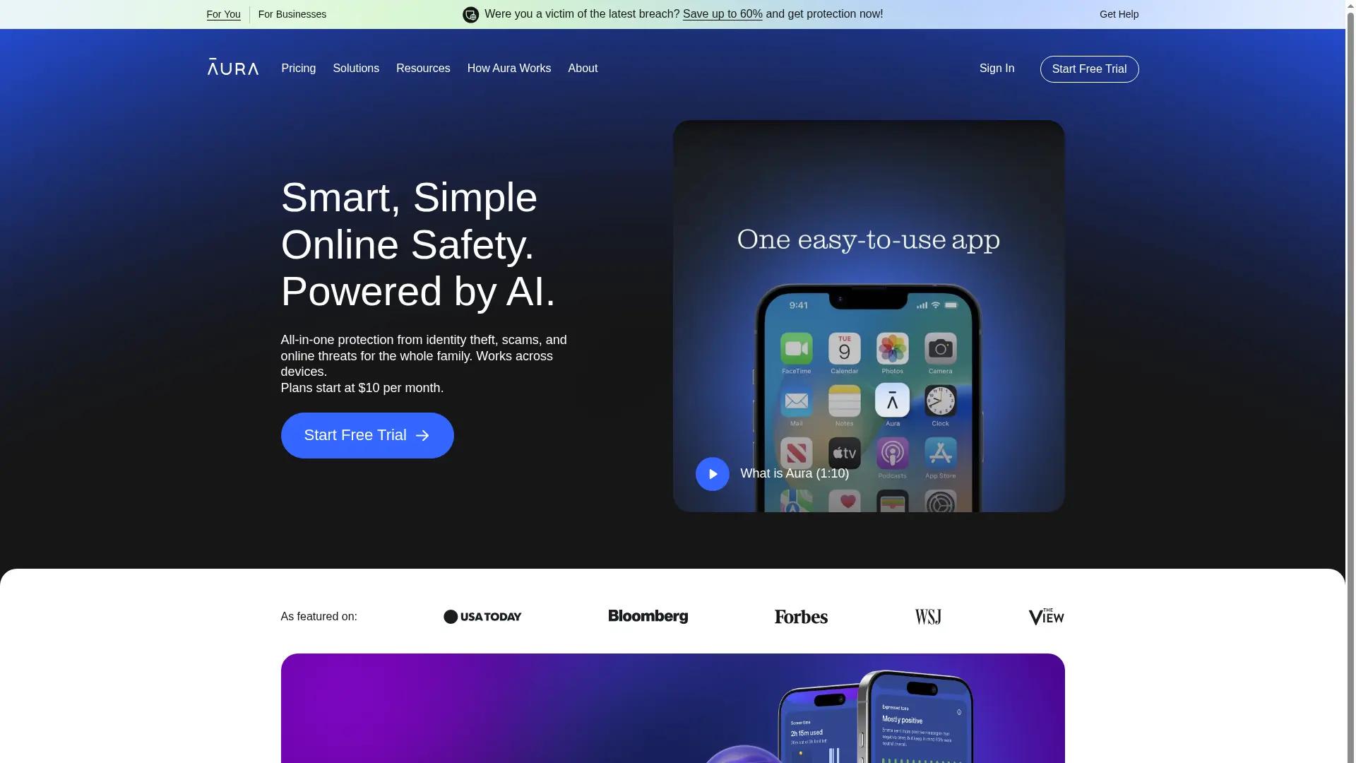 Aura screenshot