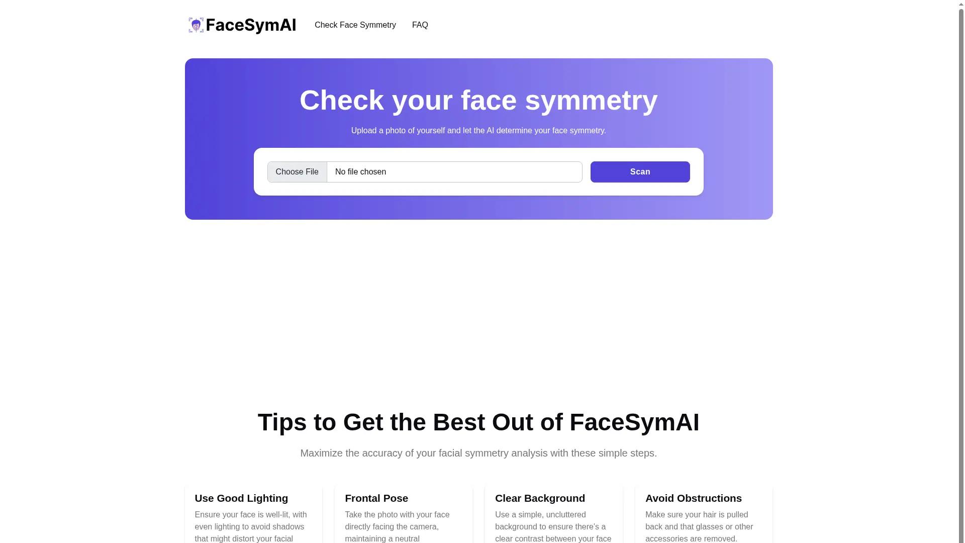 FaceSymAI screenshot