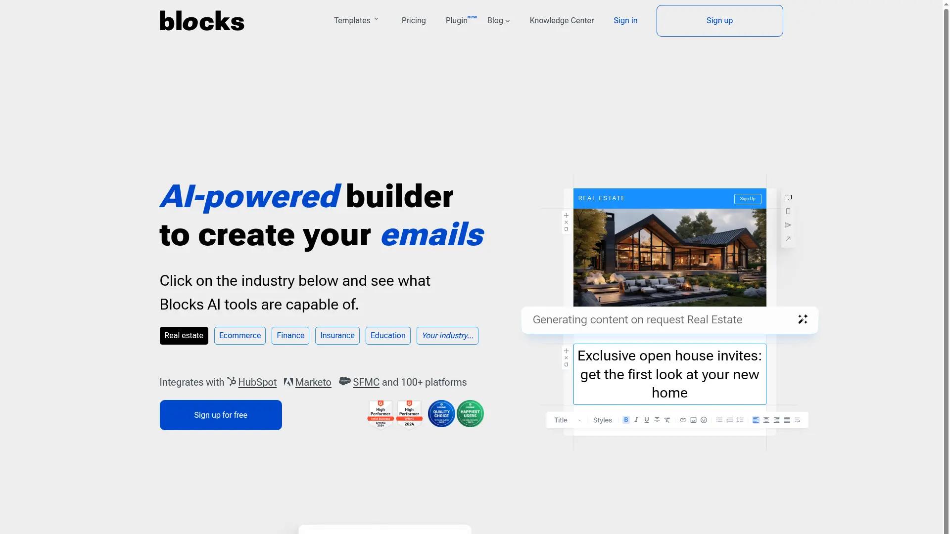 Blocks screenshot