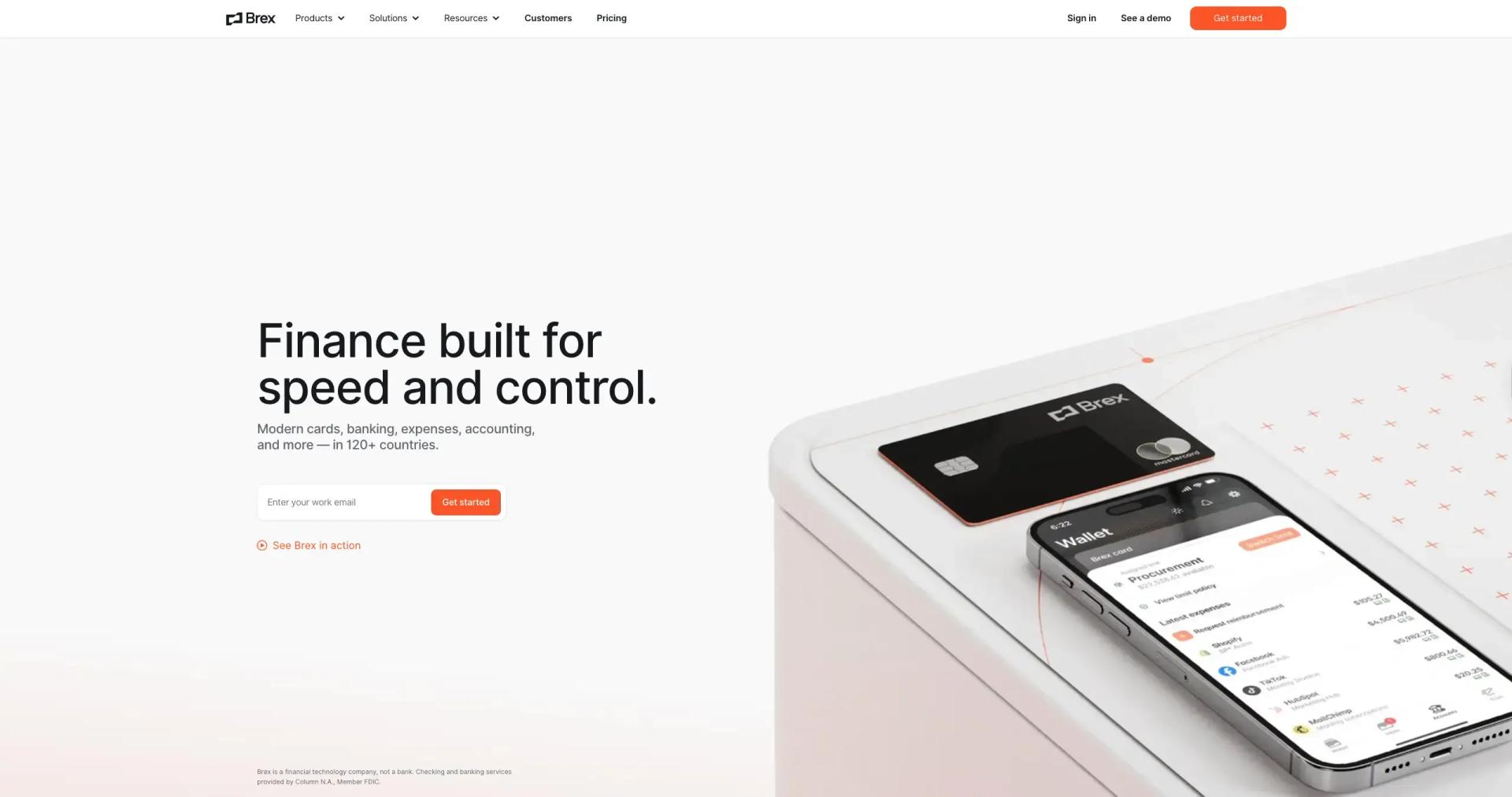 Brex screenshot