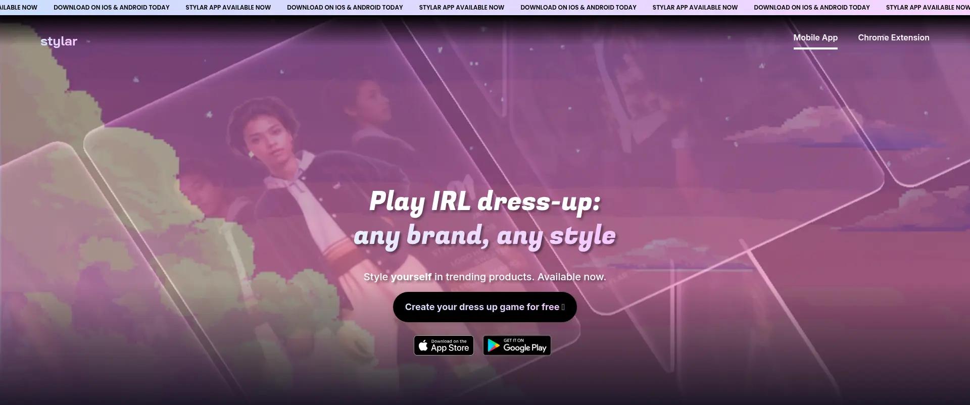 Stylar screenshot