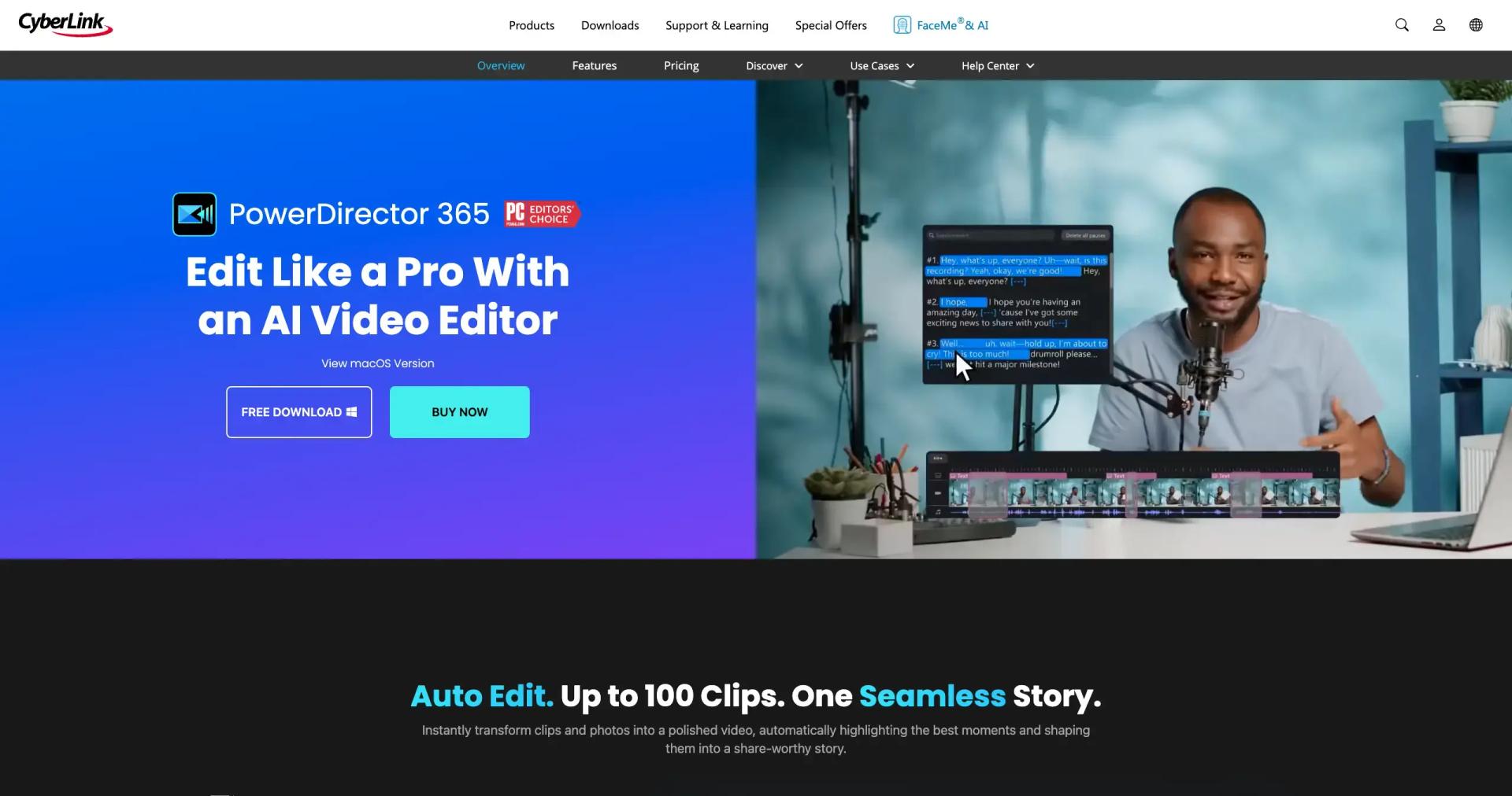 PowerDirector screenshot