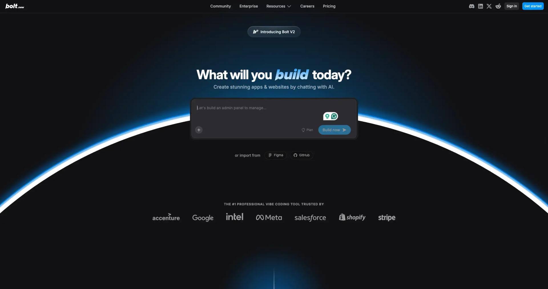 Bolt.New screenshot