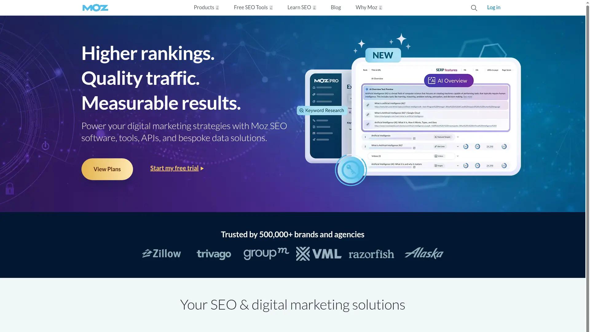 Moz screenshot