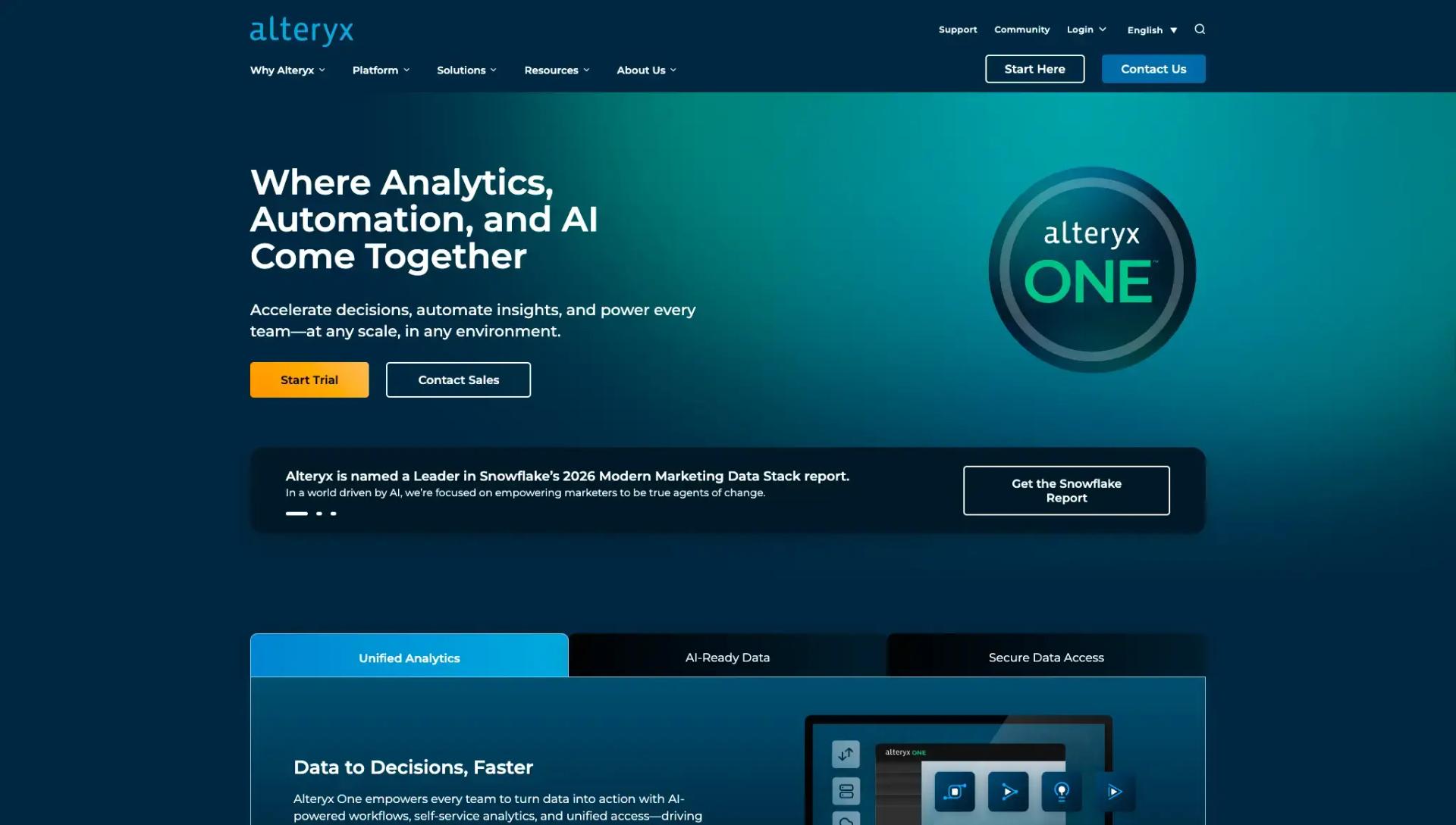 Alteryx screenshot
