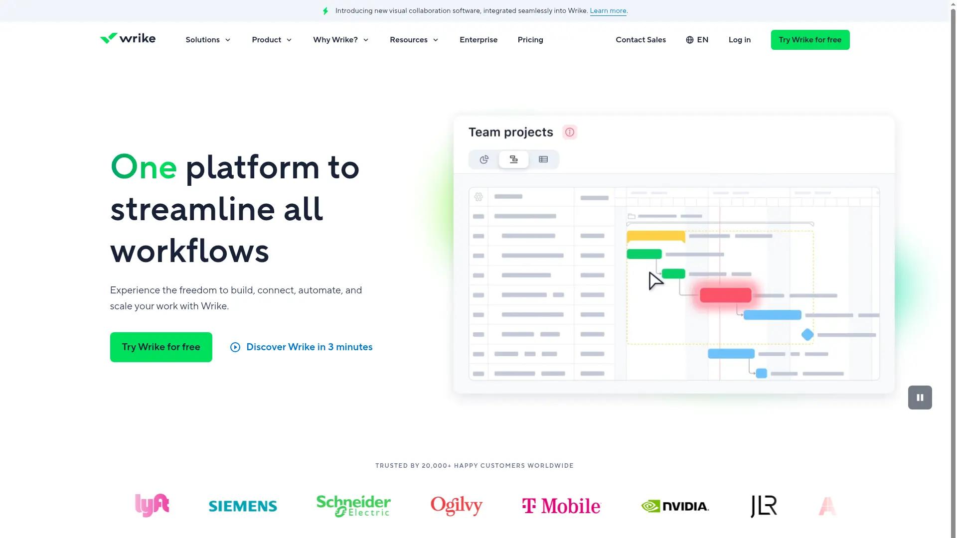 Wrike screenshot