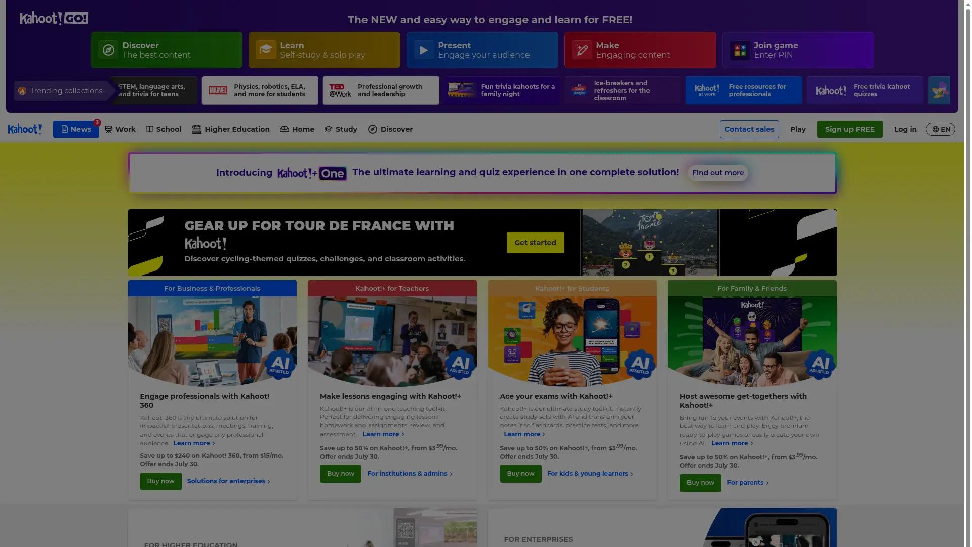 Kahoot! screenshot
