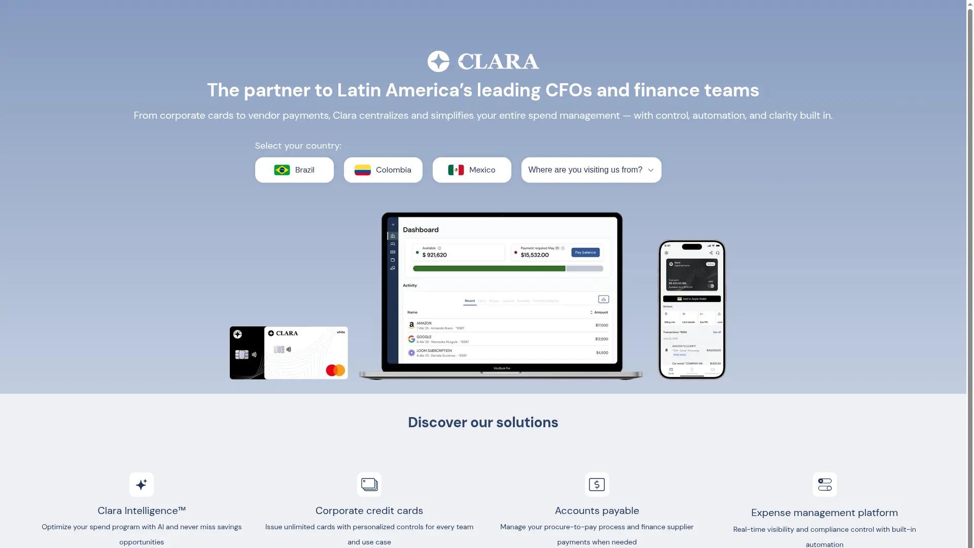 Clara screenshot