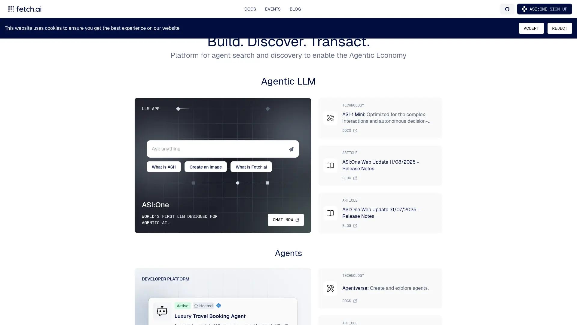 Fetch.ai screenshot