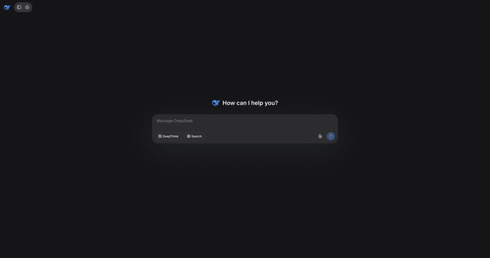 DeepSeek screenshot