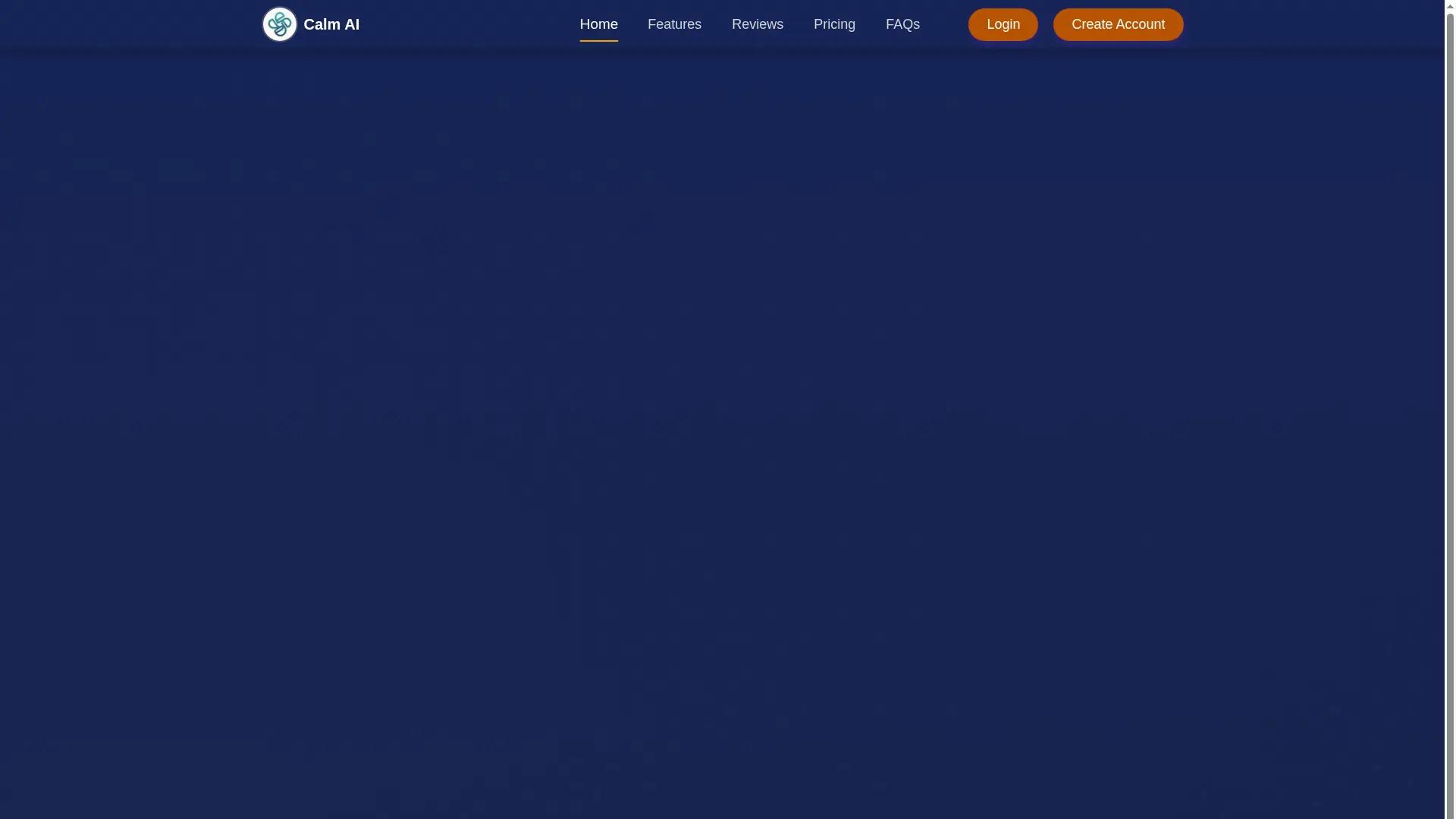 Calm AI screenshot