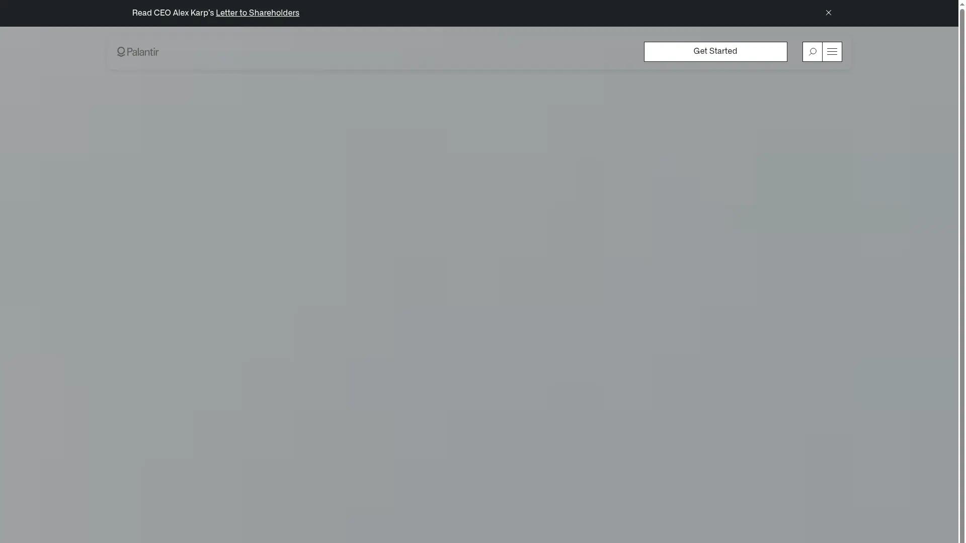 Palantir screenshot