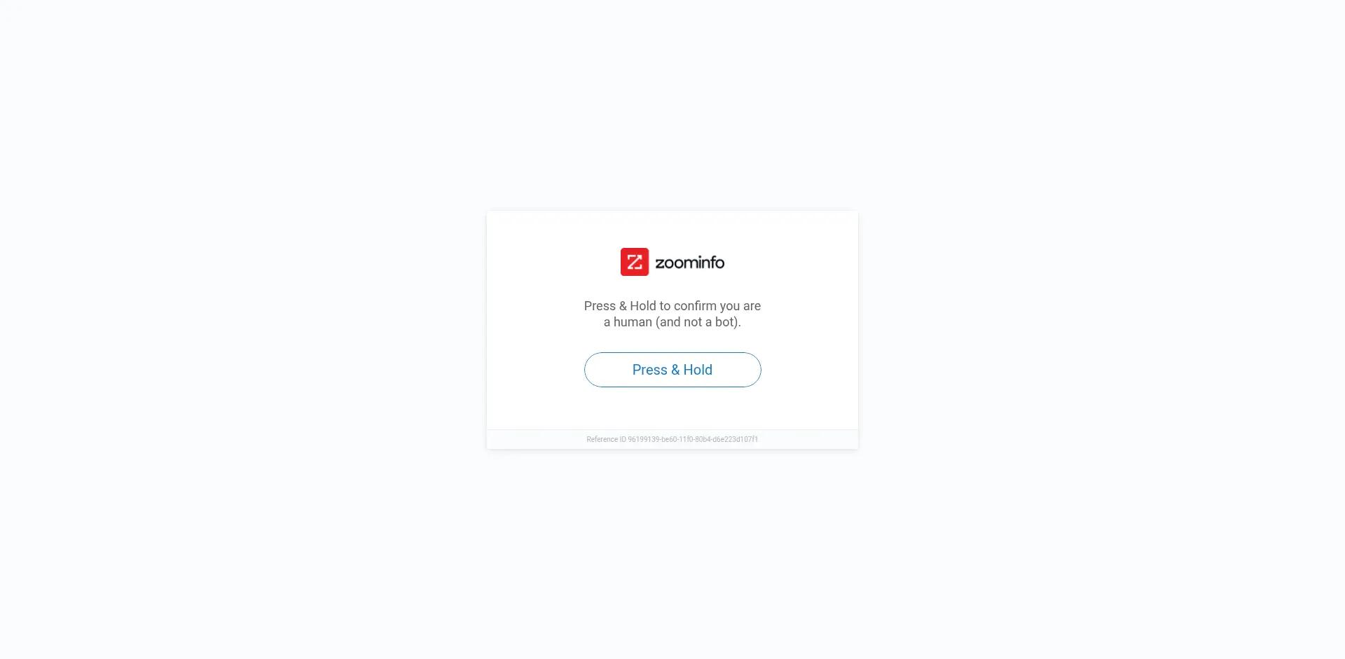 ZoomInfo screenshot