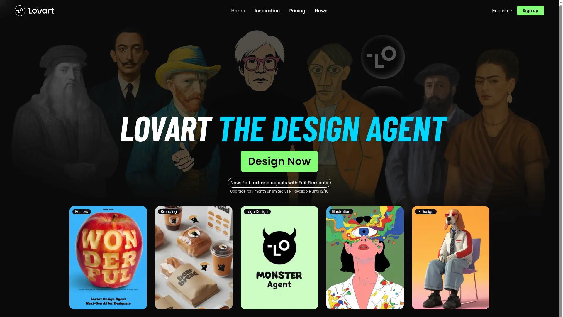 Lovart screenshot