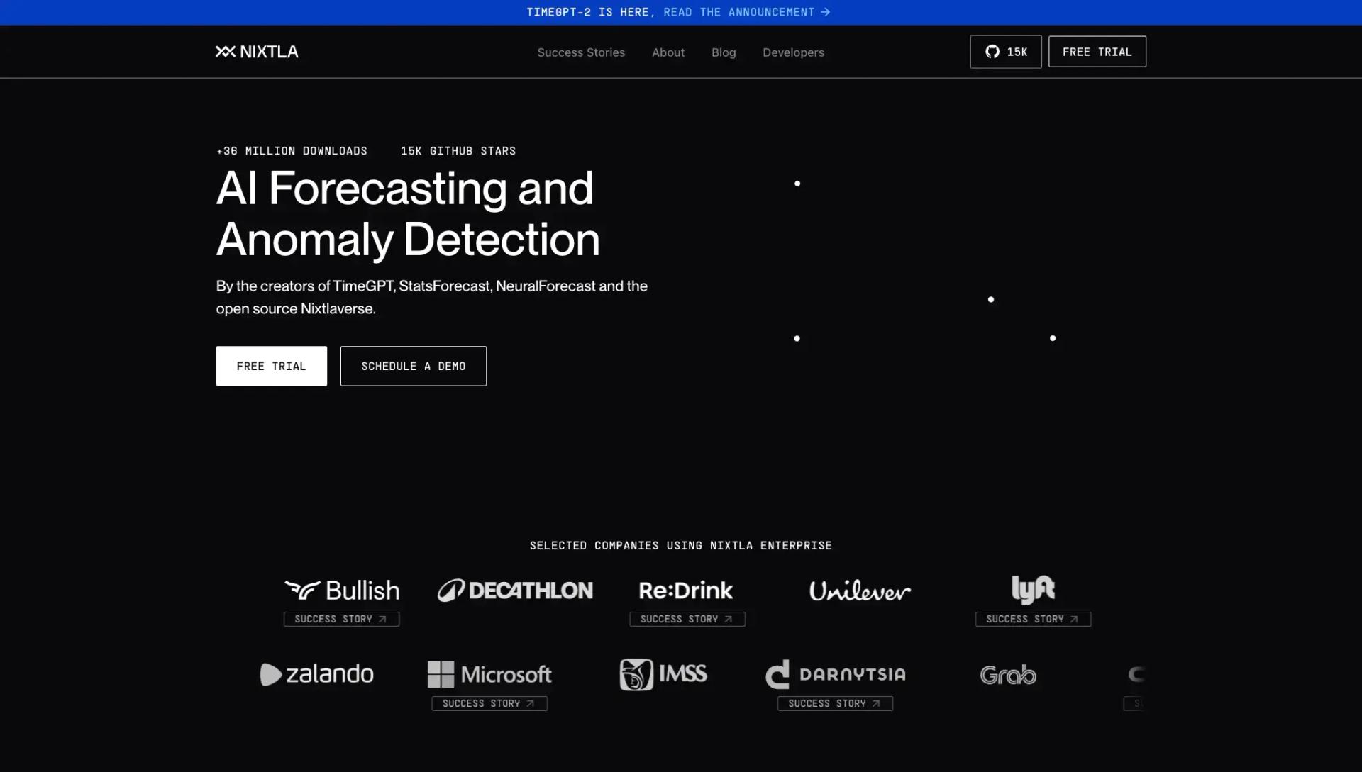 Nixtla screenshot