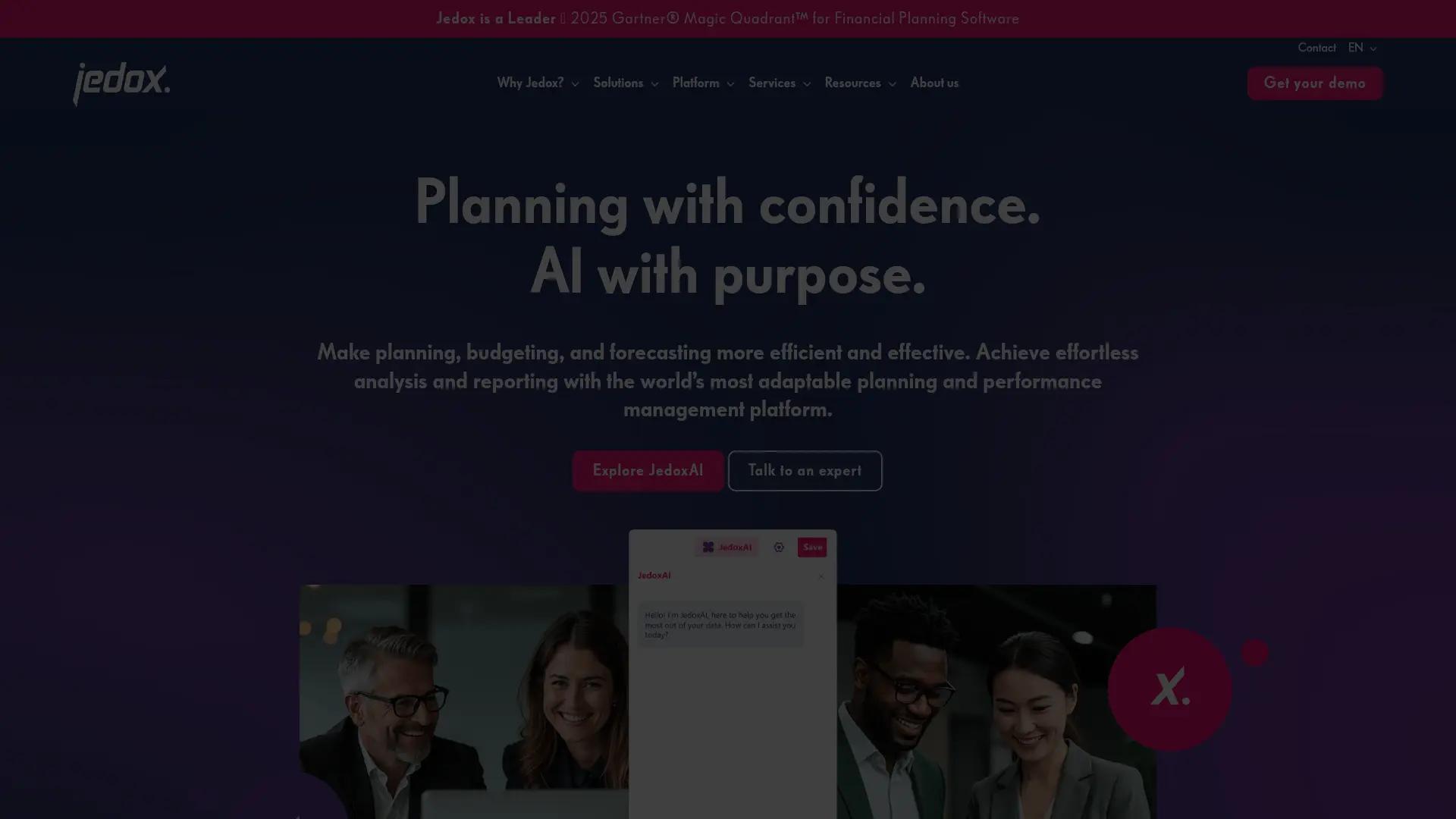 Jedox screenshot