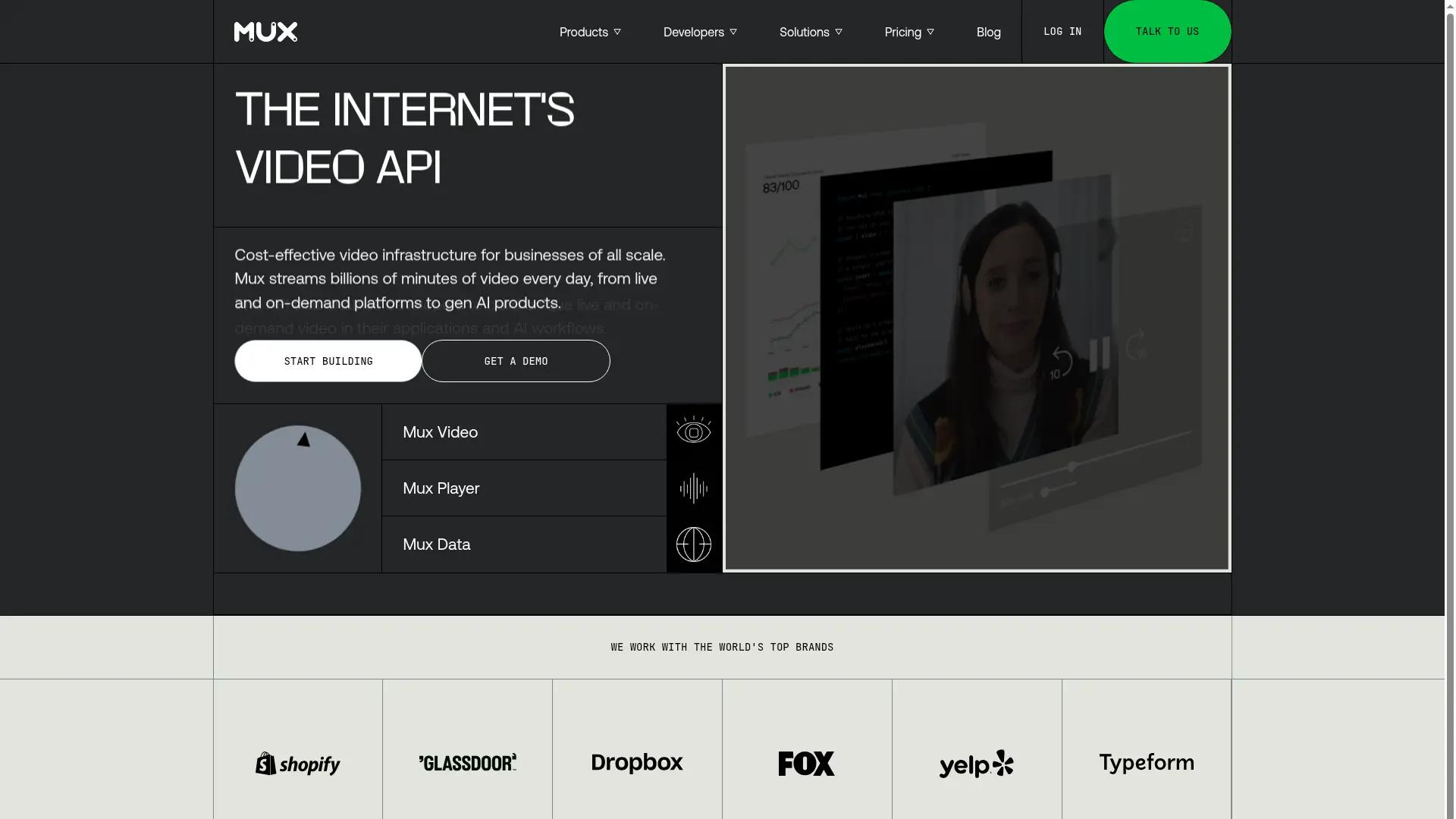 Mux screenshot