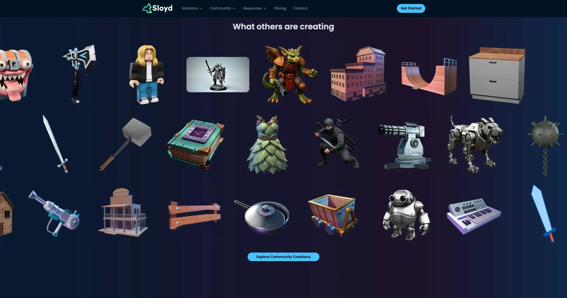Sloyd screenshot